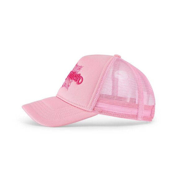 Von Dutch Foam Chopper Trucker Hat Pink MSRP89